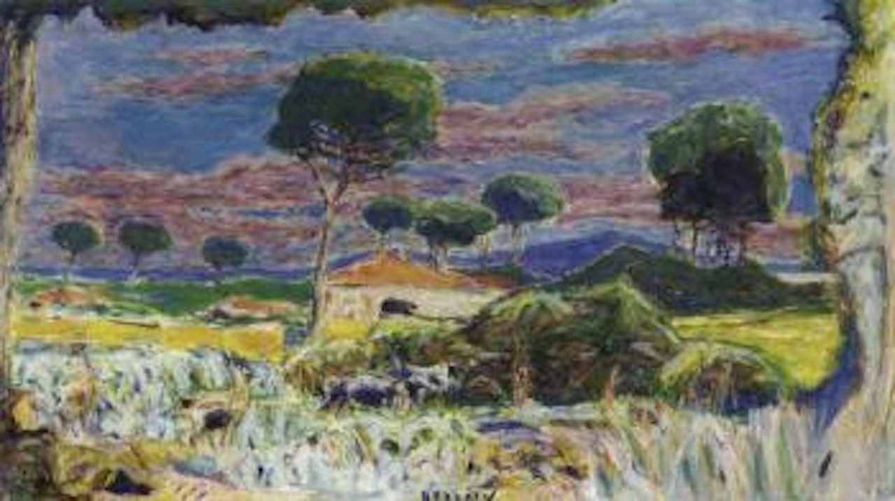 Paysage du Midi by Pierre Bonnard