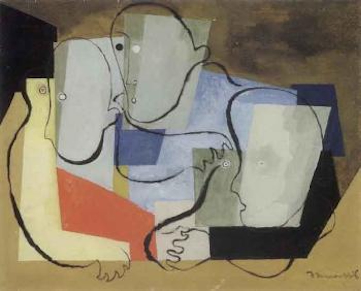Spectateurs by Louis Marcoussis