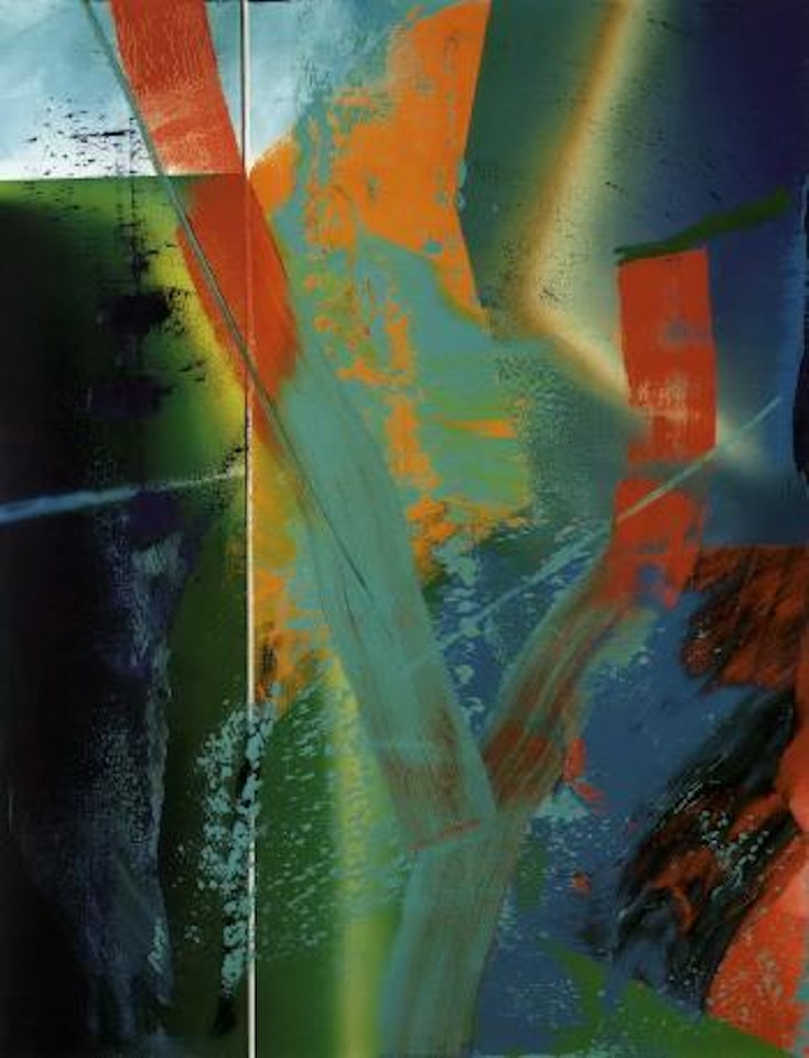 Abstraktes bild by Gerhard Richter