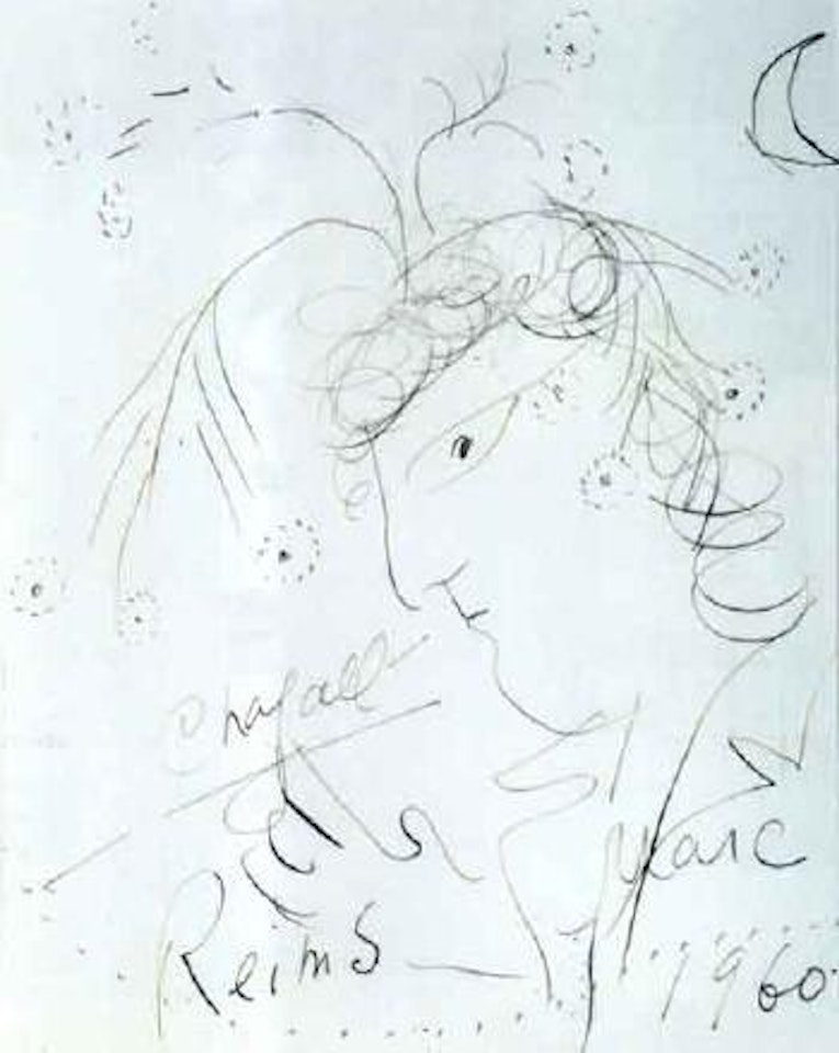 Visage by Marc Chagall