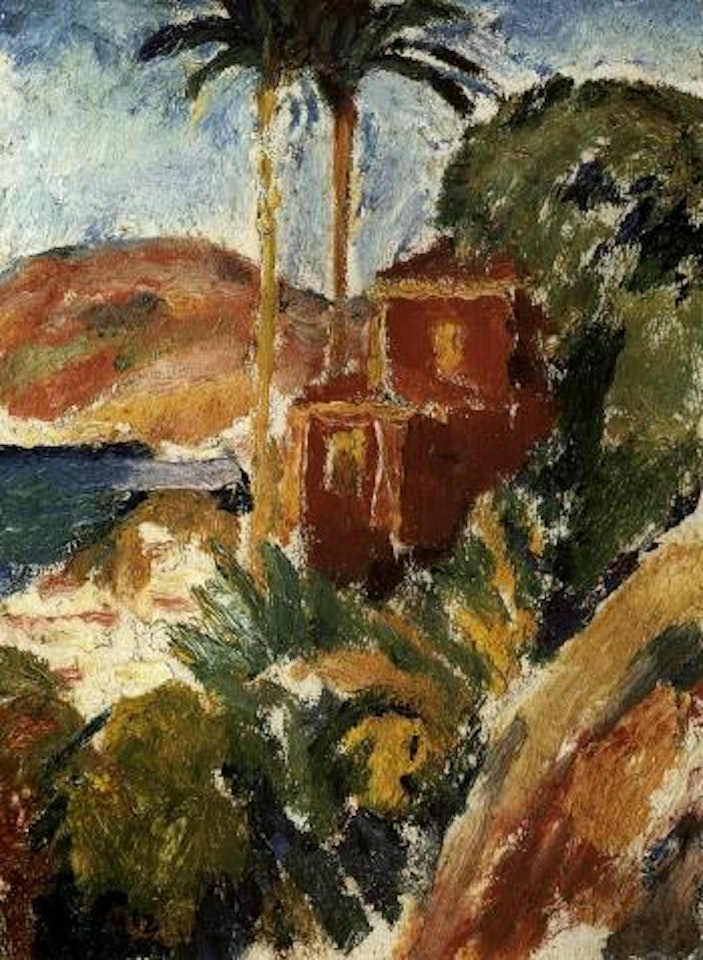 Red fazenda by Leo Putz