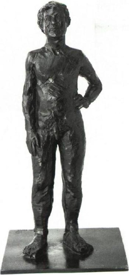 Standing nude man by Stephan Balkenhol