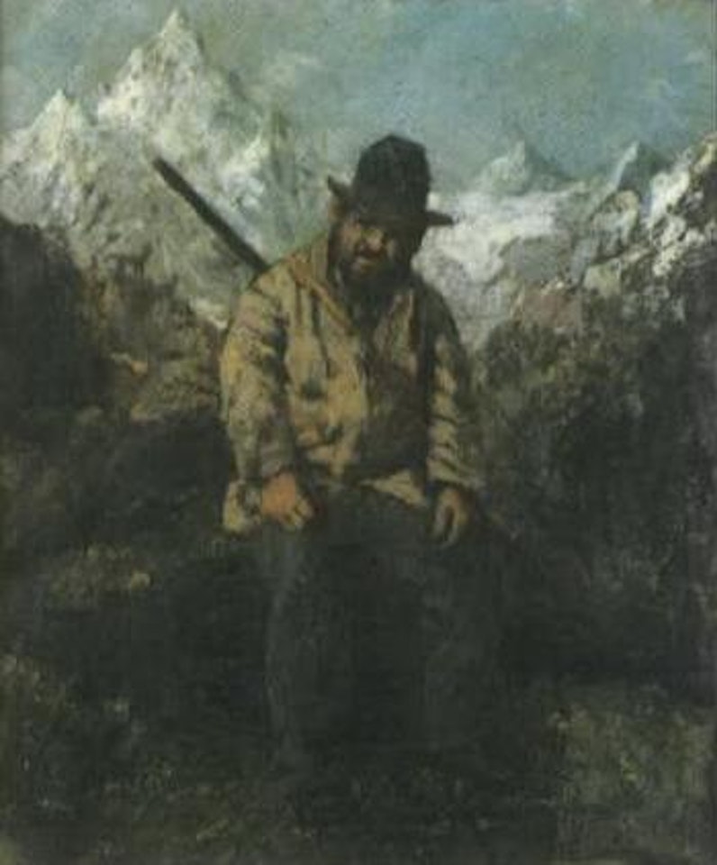 Hunters in the Alps by Gustave Courbet