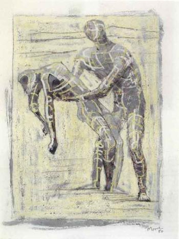 Study for the death of Mira by Henry Moore