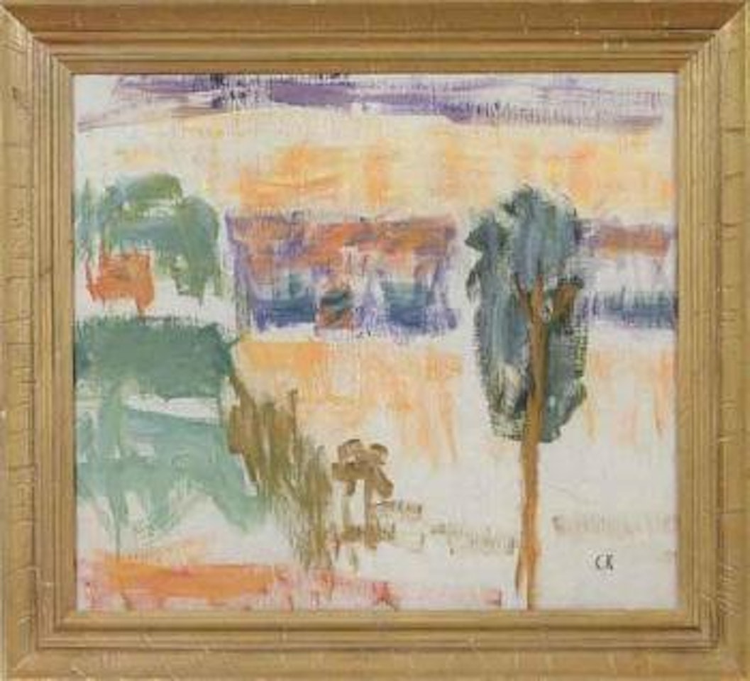 Landscape composition by Carl Kylberg