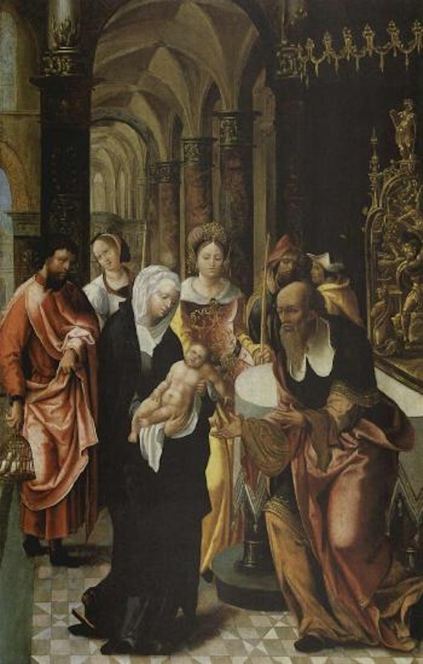 Adoration of the Christ Child by Jan Matsys