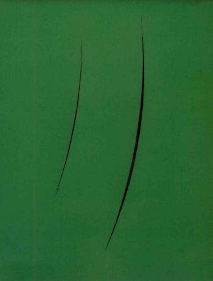 Concetto spaziale, Attese by Lucio Fontana