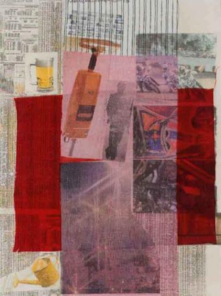 Lean-to by Robert Rauschenberg
