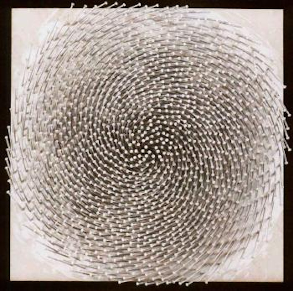 Weisse spirale by Günther Uecker