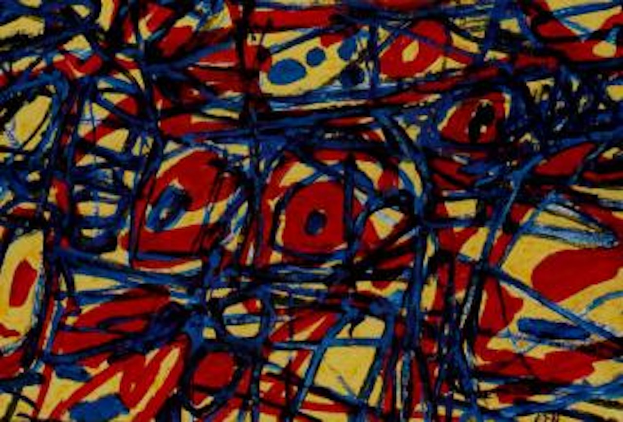 Mire G84 - Kowloon by Jean Dubuffet
