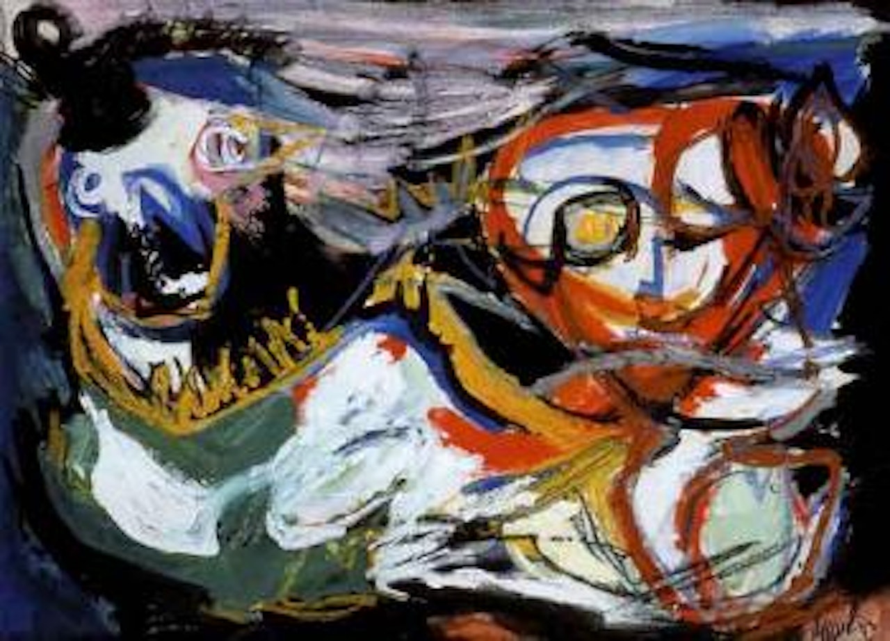 Composition by Karel Appel