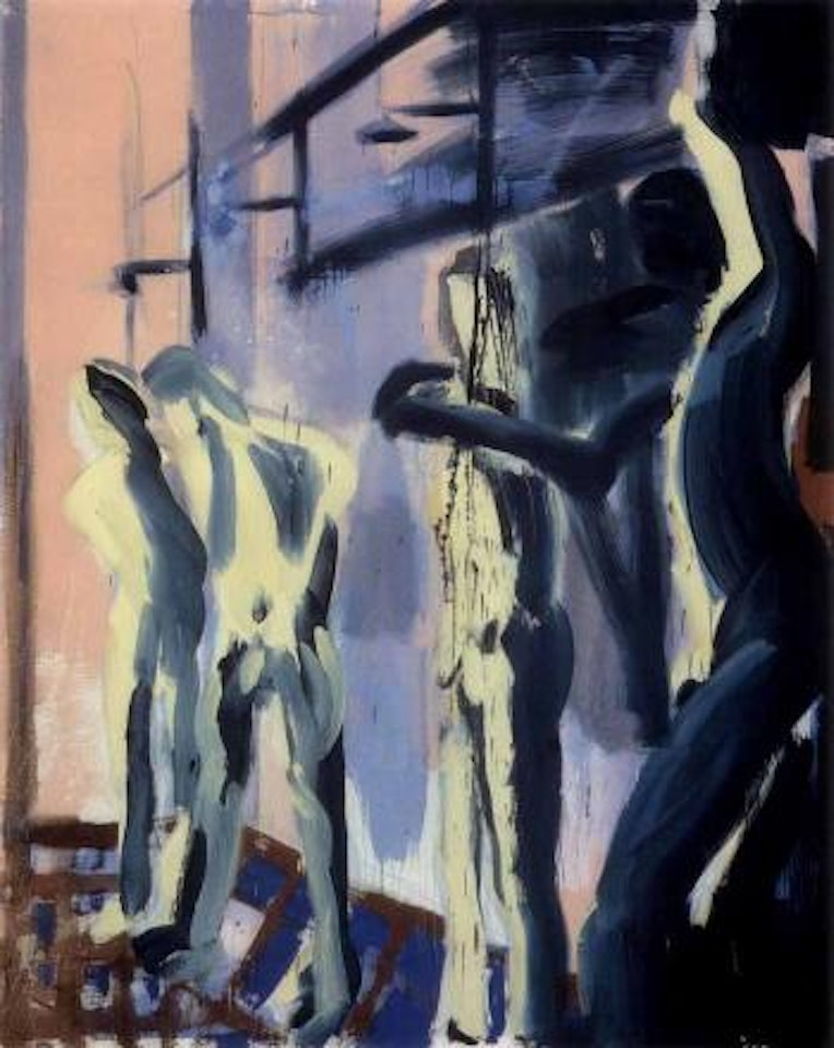 Duschraum II by Rainer Fetting