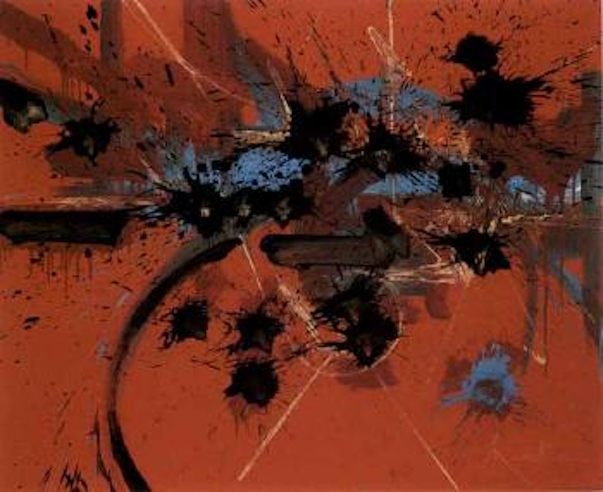 Songe ecarlate by Georges Mathieu