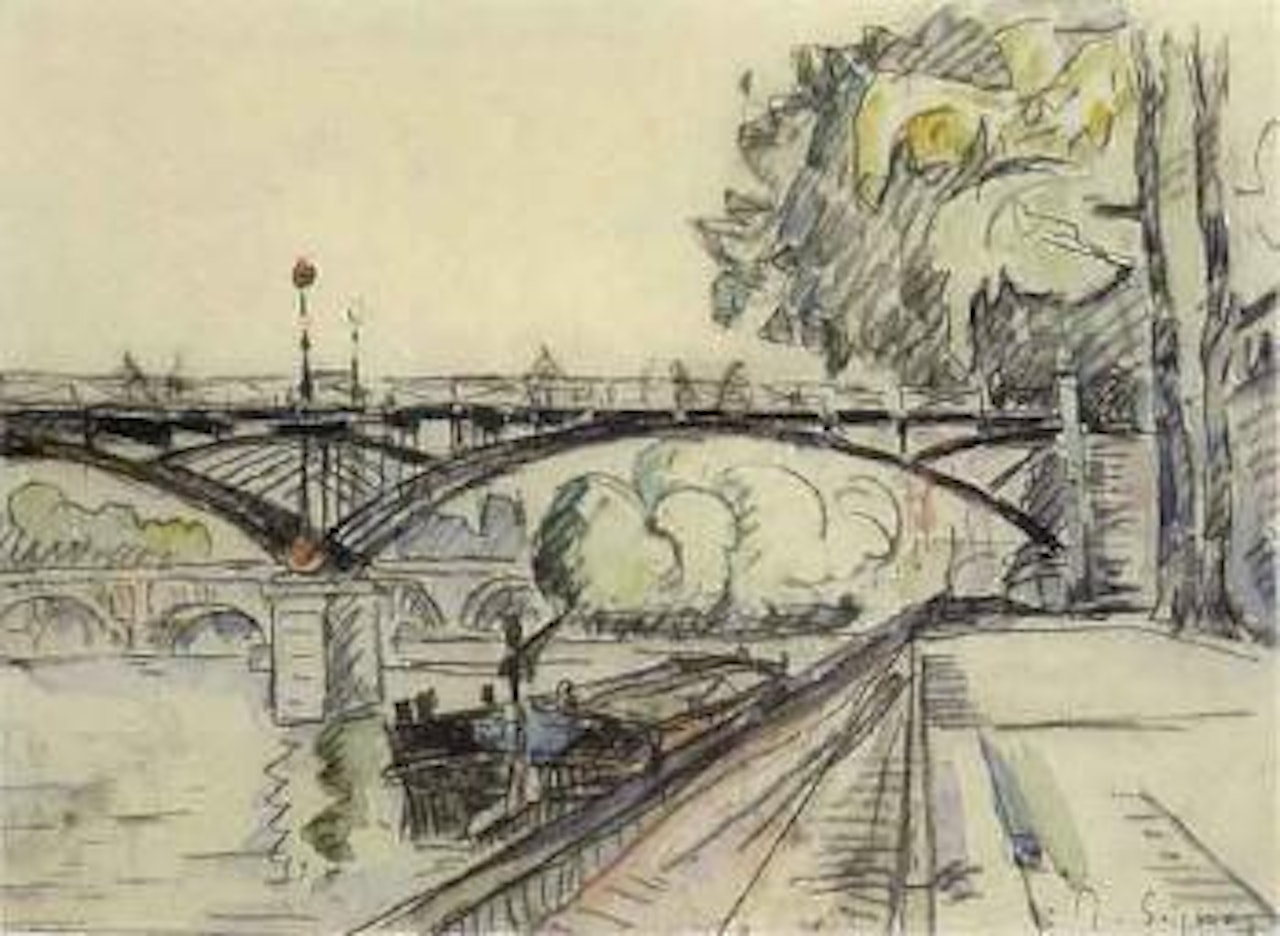 Pont des Arts by Paul Signac