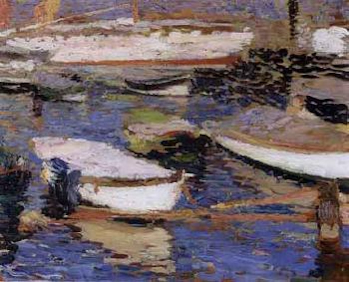 Le port de Collioure by Henri Jean Guillaume Martin