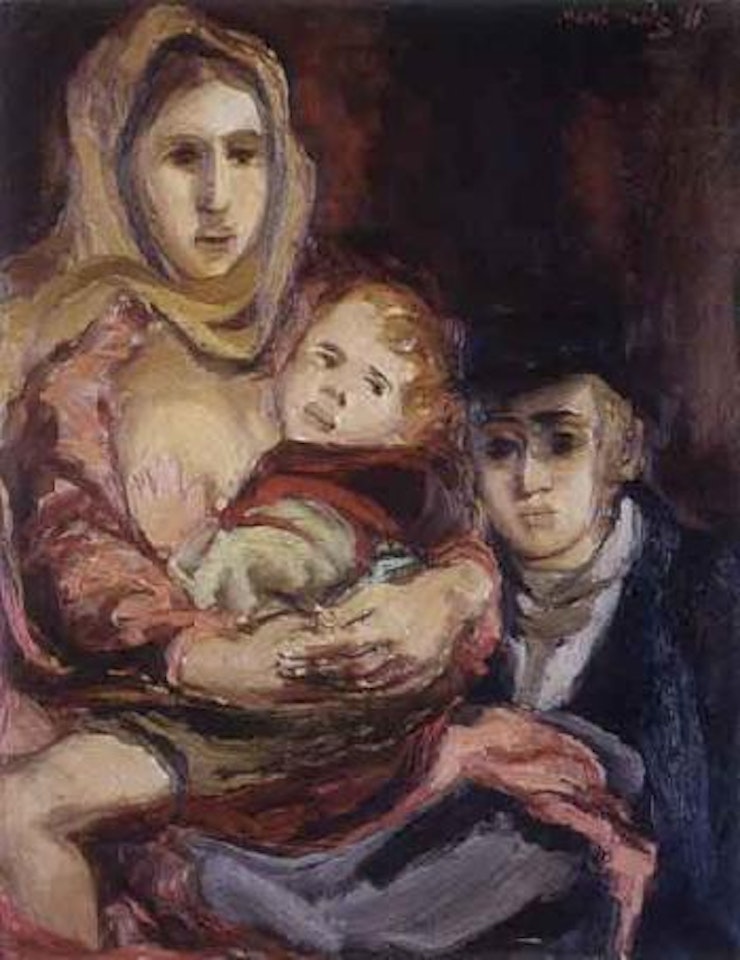 Refugees by Emmanuel Mané-Katz