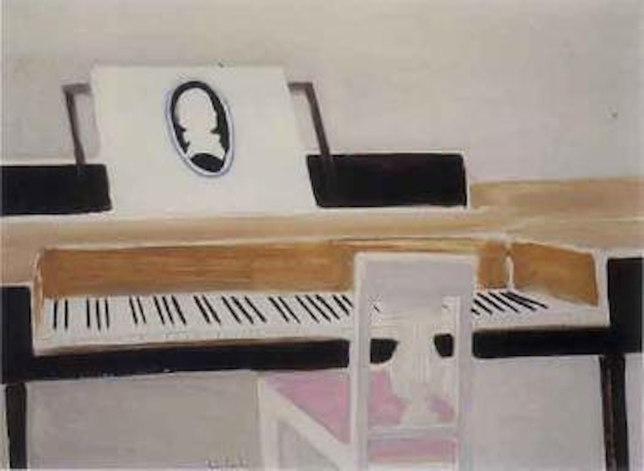 Homagea a Mozart by André Brasilier