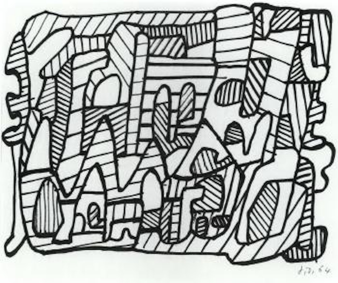 Cathedral by Jean Dubuffet