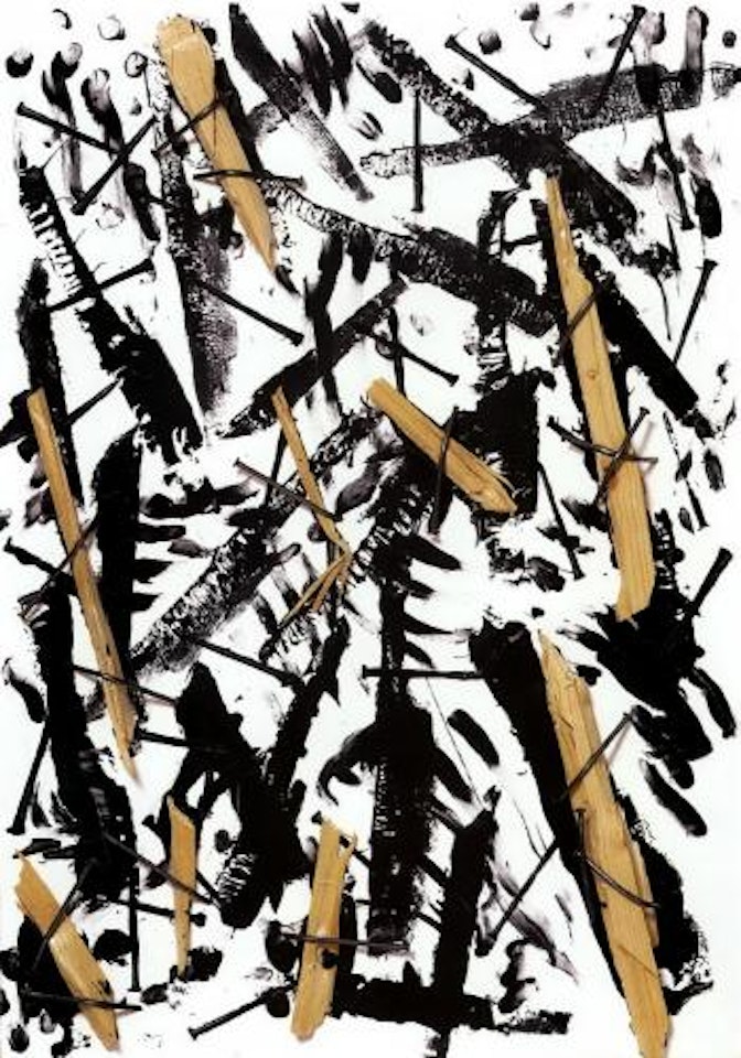 Splinters by Günther Uecker