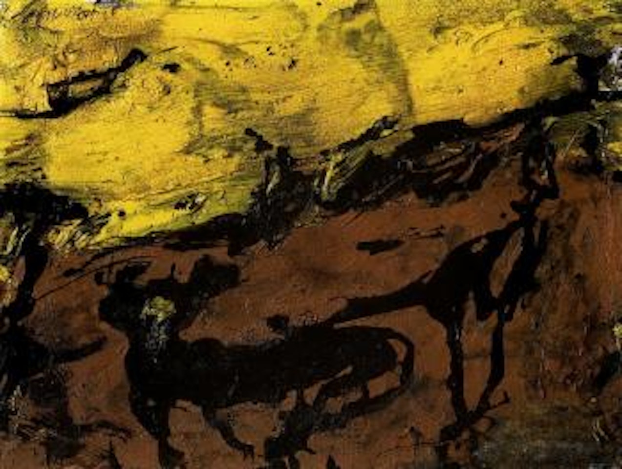 Dosso III by Emil Schumacher