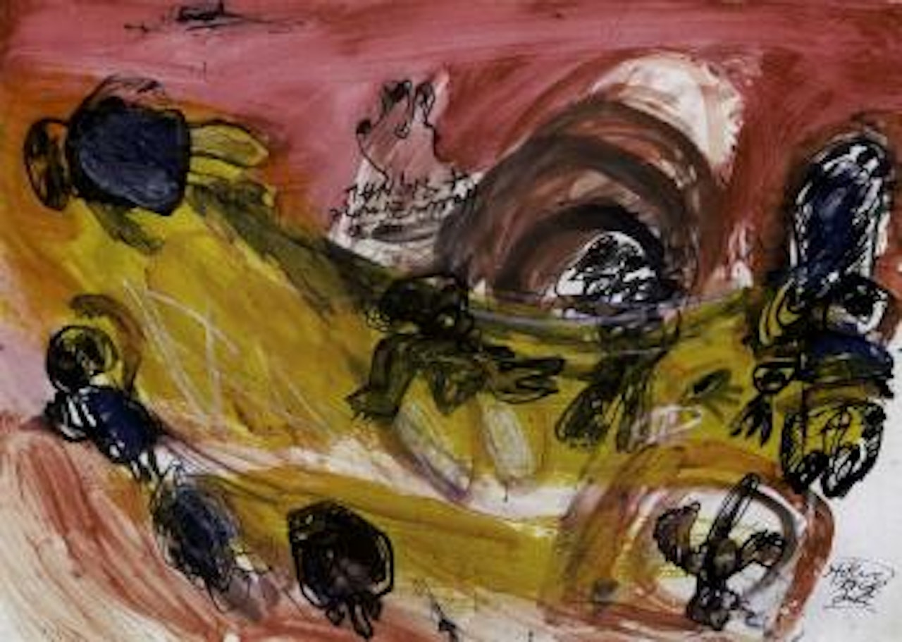 Hallucination and signal by Walter Stöhrer