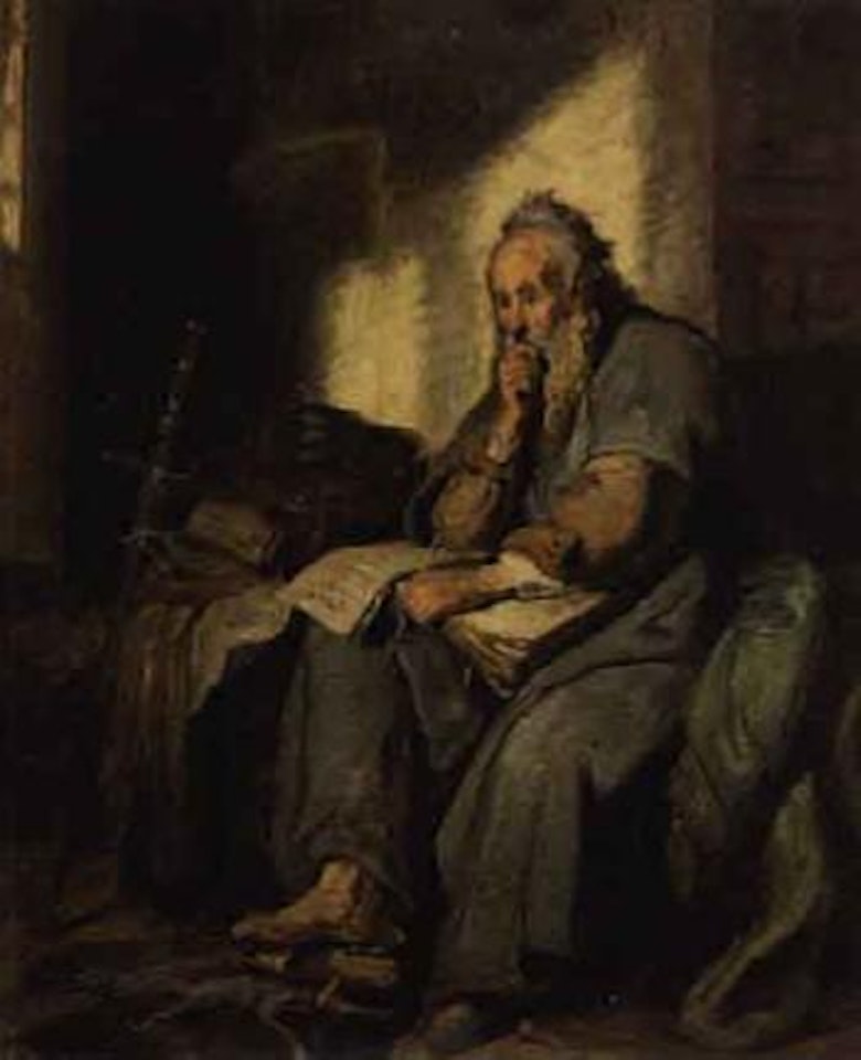 Apostle Paul in captivity by Carl Spitzweg