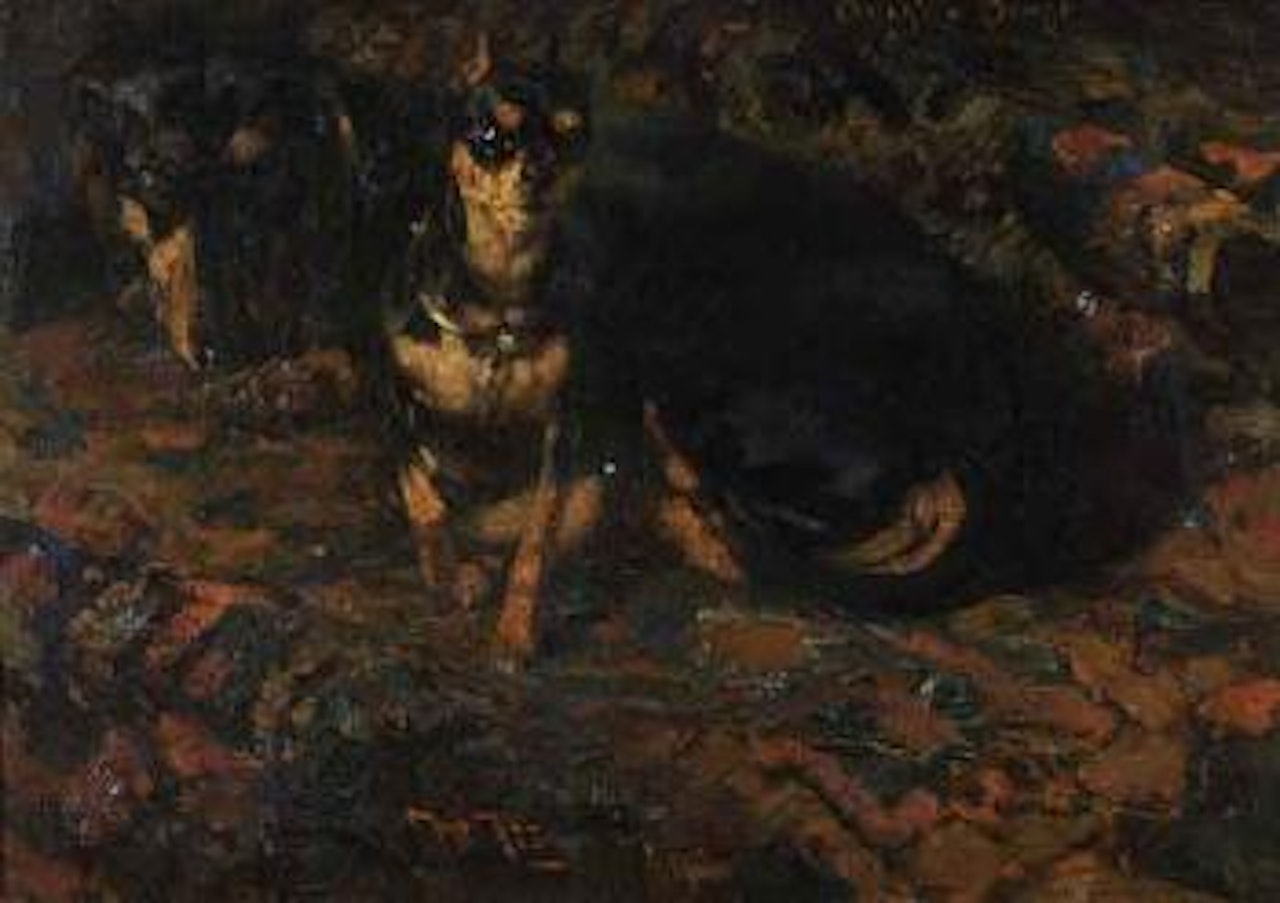 Buzzi and Bergl by Heinrich von Zugel
