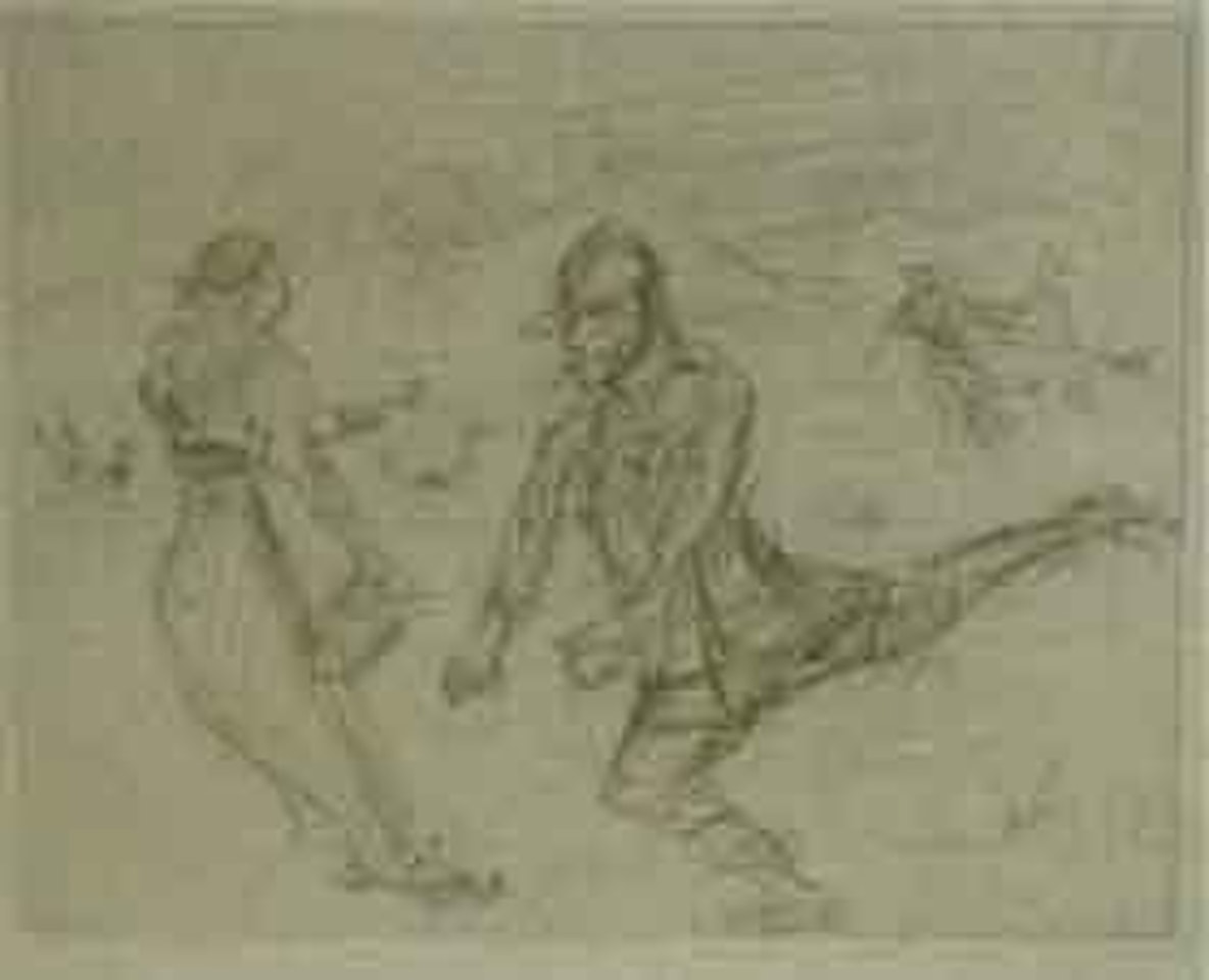 Skaters by Alfred Kubin