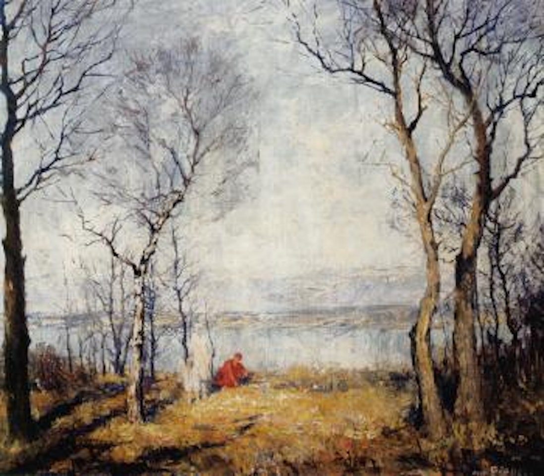 Ammersee on summer's day by Otto Pippel