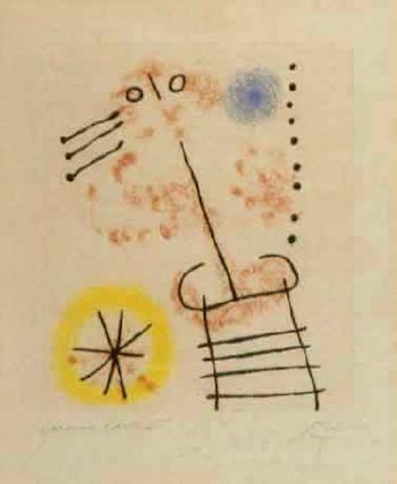 Feuilles eparses by Joan Miró