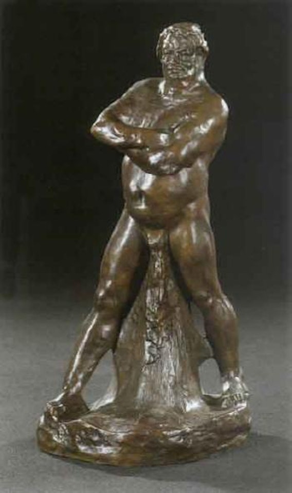 Balzac nu by Auguste Rodin