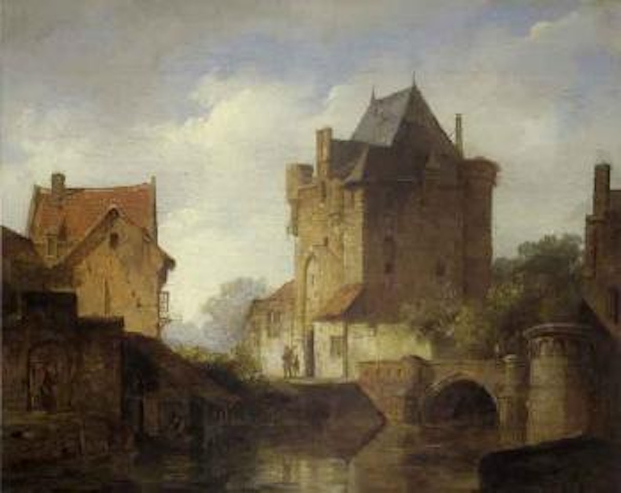 City tower by Cornelis Springer