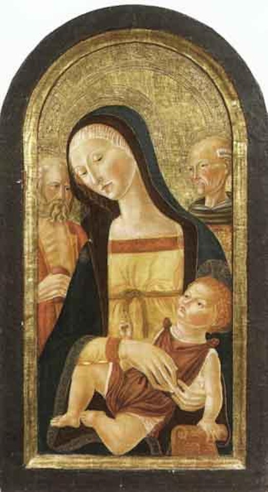 Madonna with Infant Christ by Neroccio di Bartolomeo de Landi