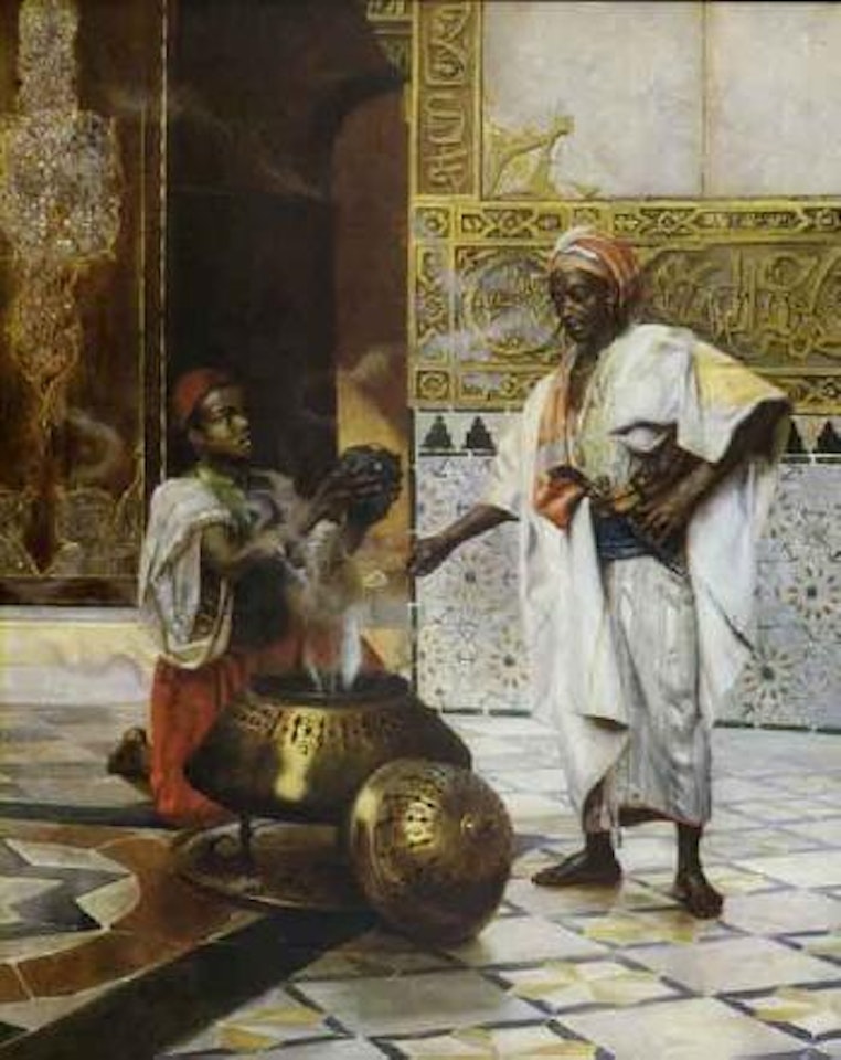 After prayer by Rudolf Ernst