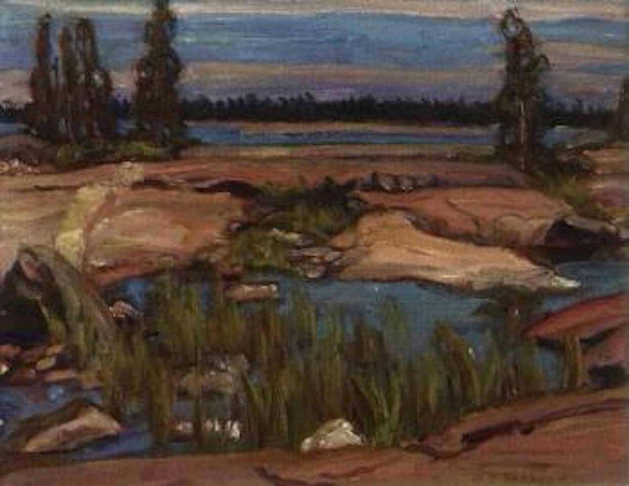 Old American Camp, Georgian Bay by Alexander Young Jackson