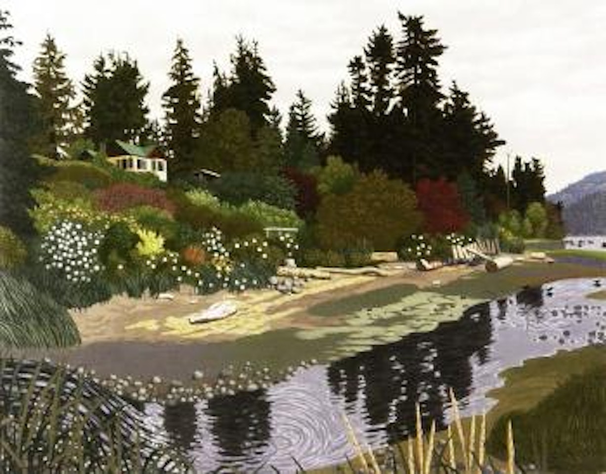 Mouth of a creek, Cherry Point, B.C by Edward John Hughes