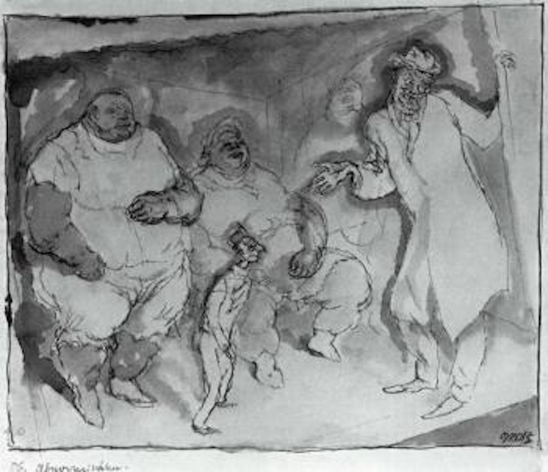 Freaks by George Grosz