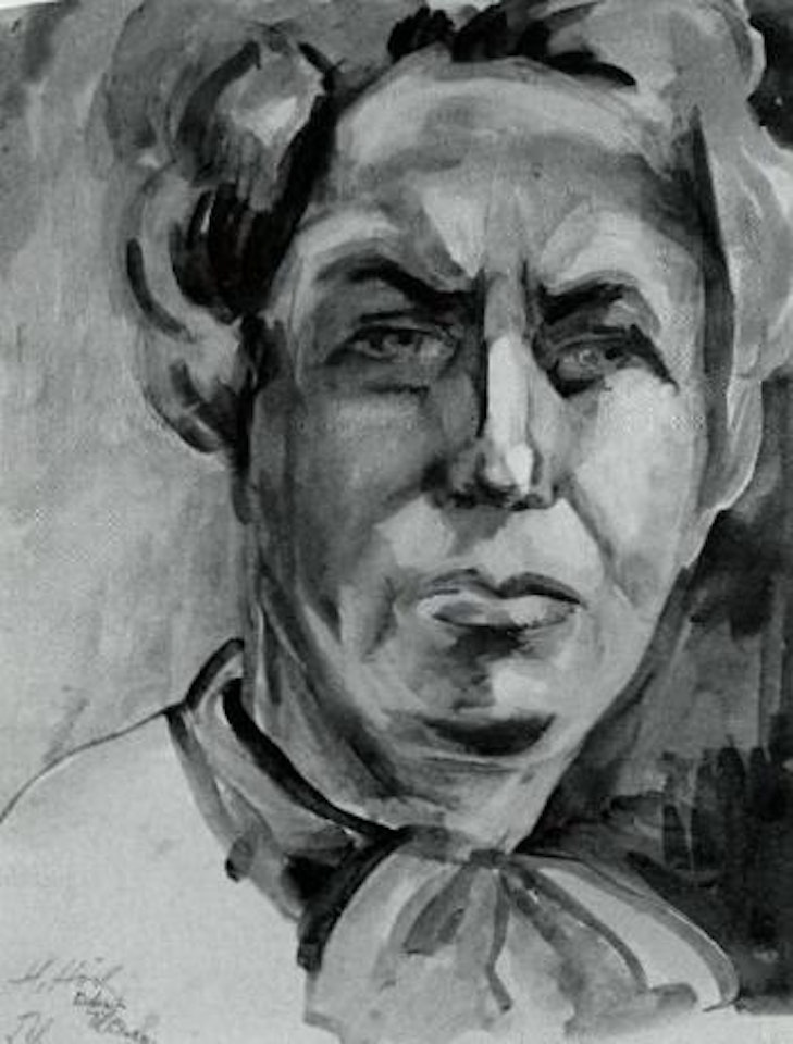 Portrait of Til Brugman by Hannah Höch