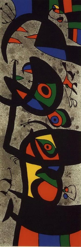 Le lezard aux plumes d'or by Joan Miró