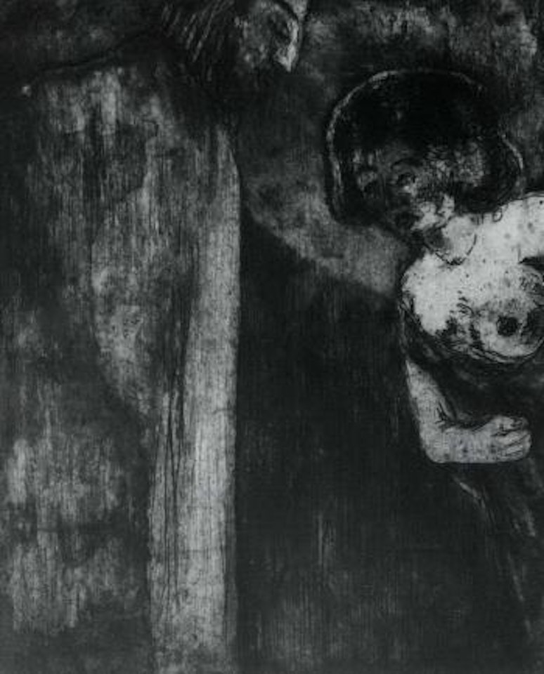 Christ and the sinner by Emil Nolde