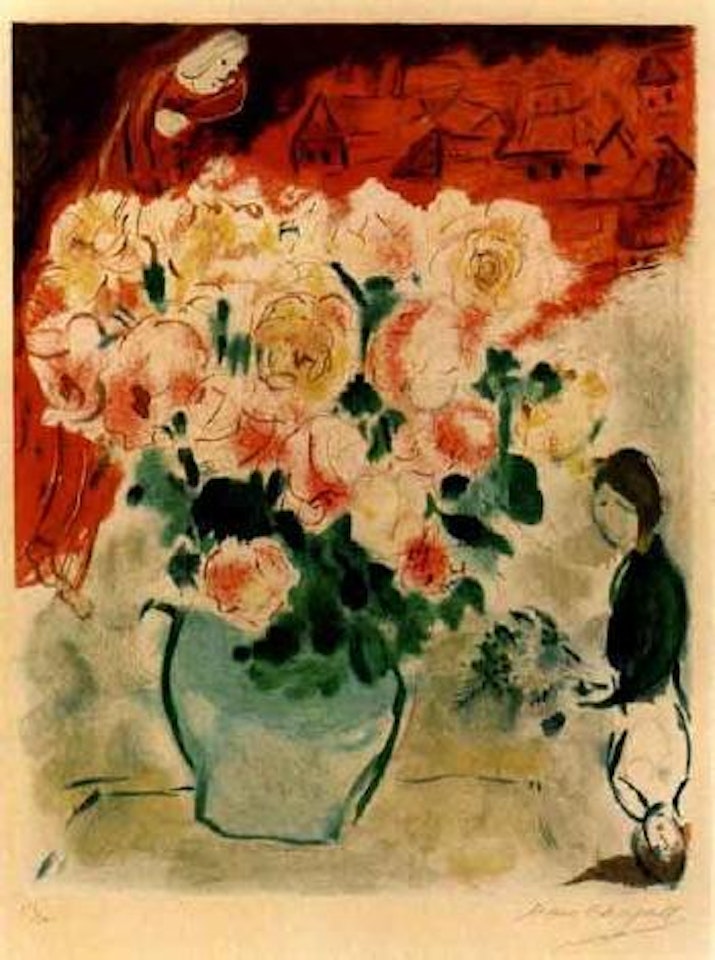 Bouquet by Marc Chagall