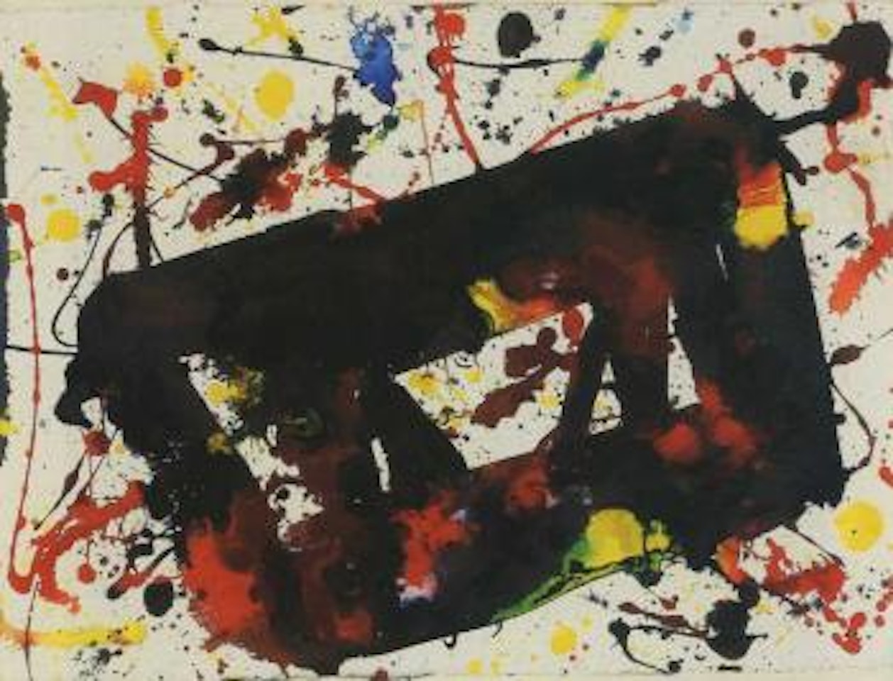 Untitled by Sam Francis