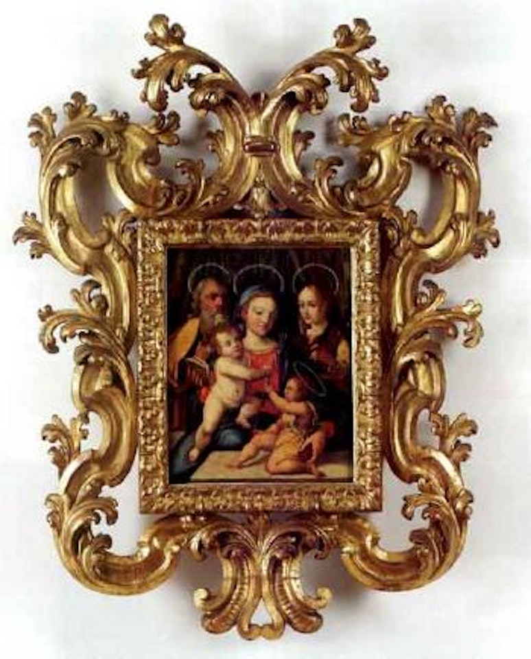 Holy Family with Infant St John by Italian School