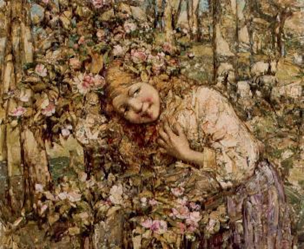 Springtime by Edward Atkinson Hornel