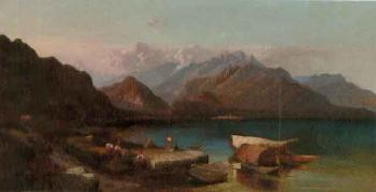 Lake Maggiore by Sidney Richard Percy