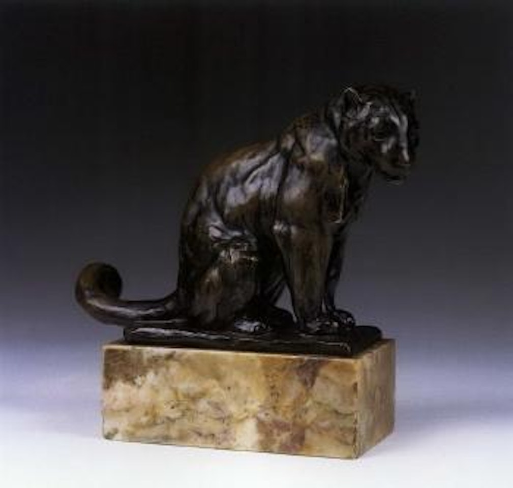 Jaguar assis by Rembrandt Bugatti