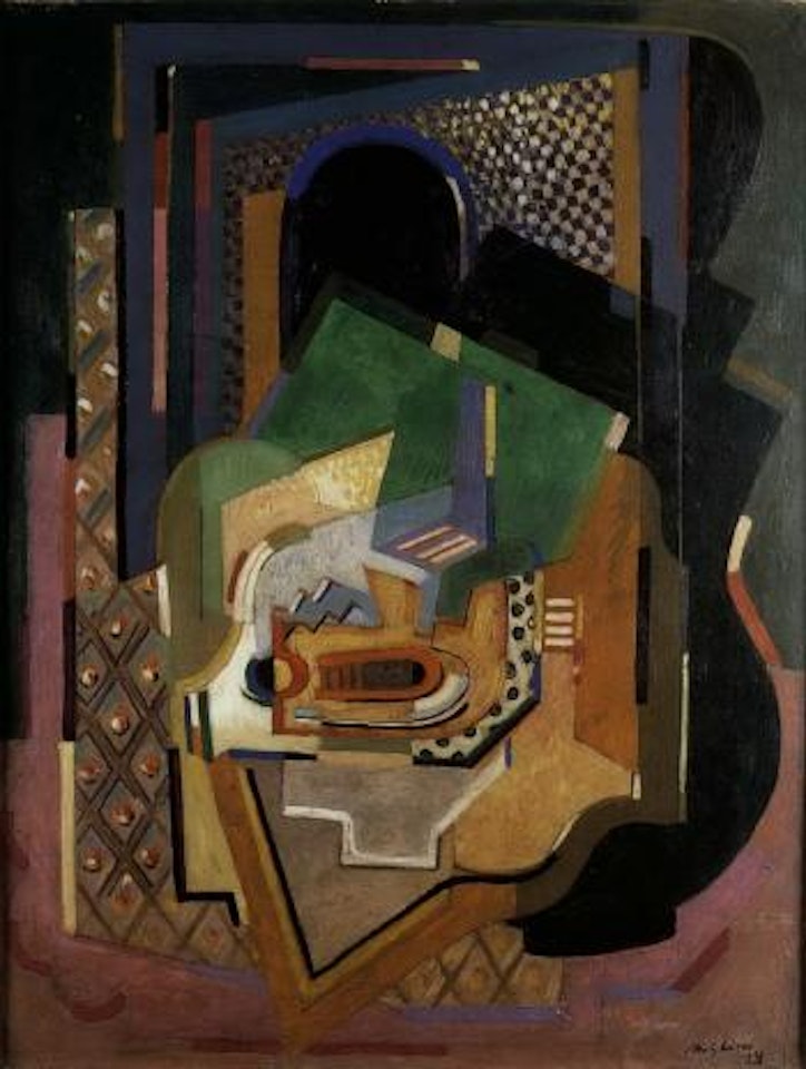 Nature morte au damier by Albert Gleizes