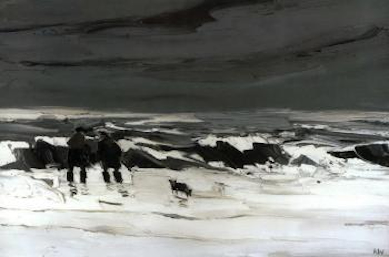 Storm at Rhosneigr by Kyffin Williams