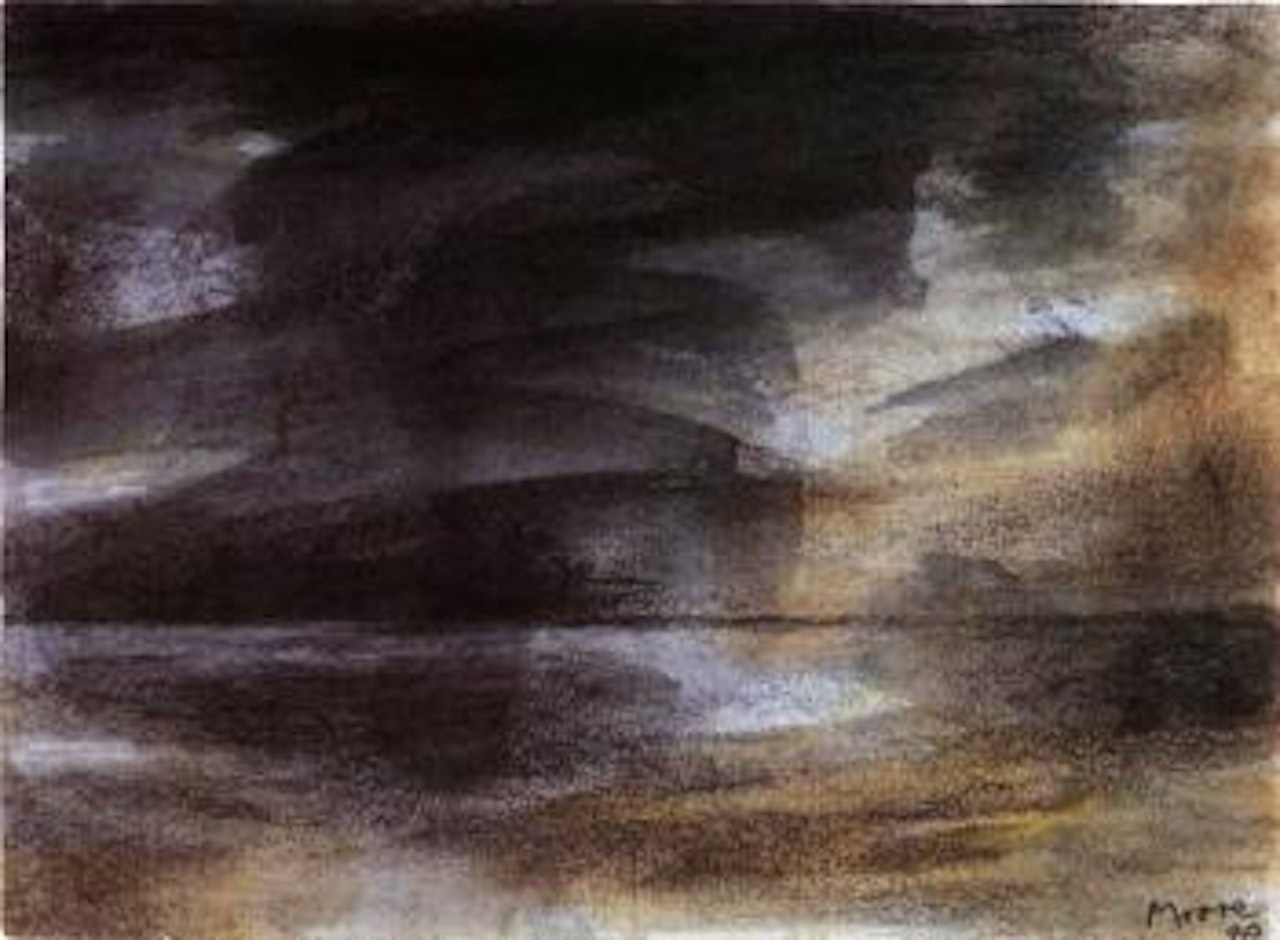 Sea and clouds by Henry Moore