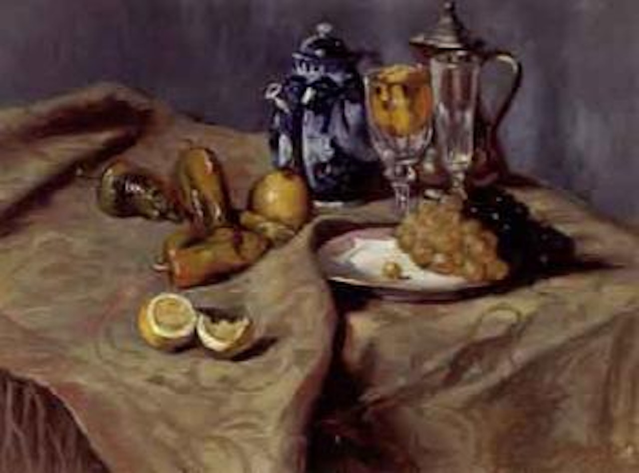 Assiette de raisin by Emile Bernard